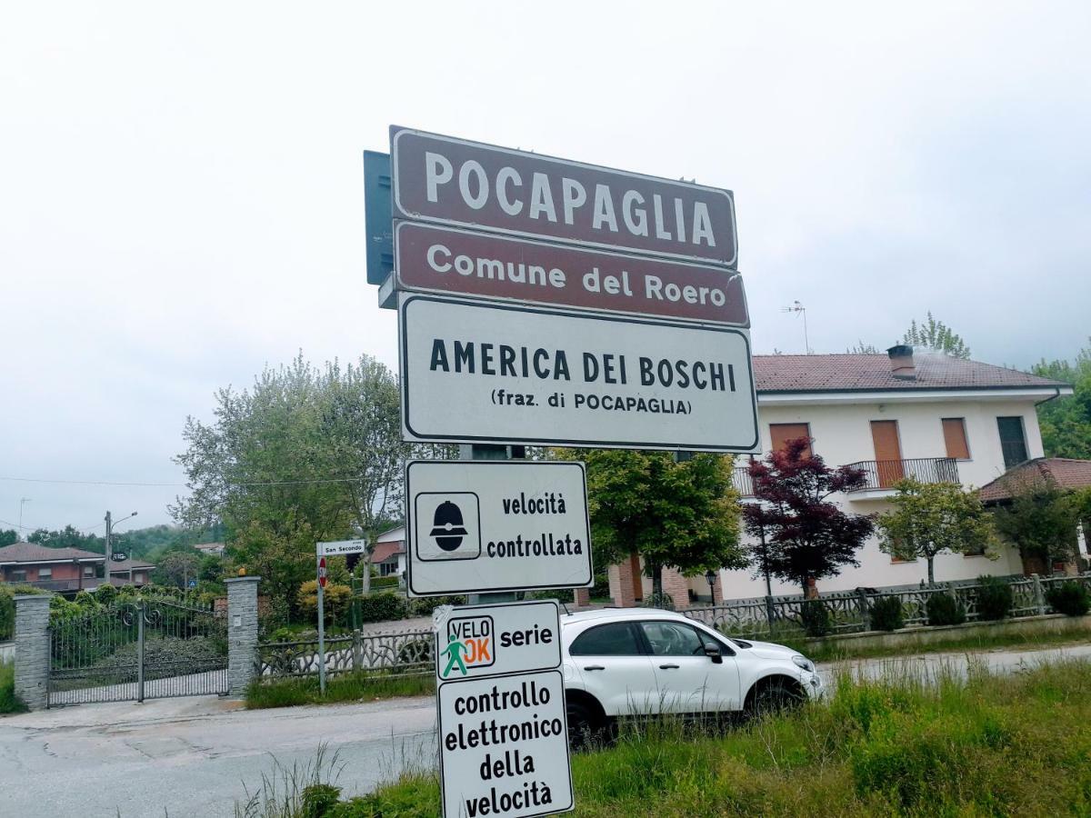 America Nei Boschi B&B Μπρα Εξωτερικό φωτογραφία